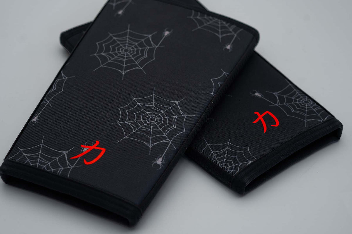 Strength Shop 7mm Inferno Neoprene Knee Sleeves - Spider Pattern - IPF Approved (Pair) - Strength Shop