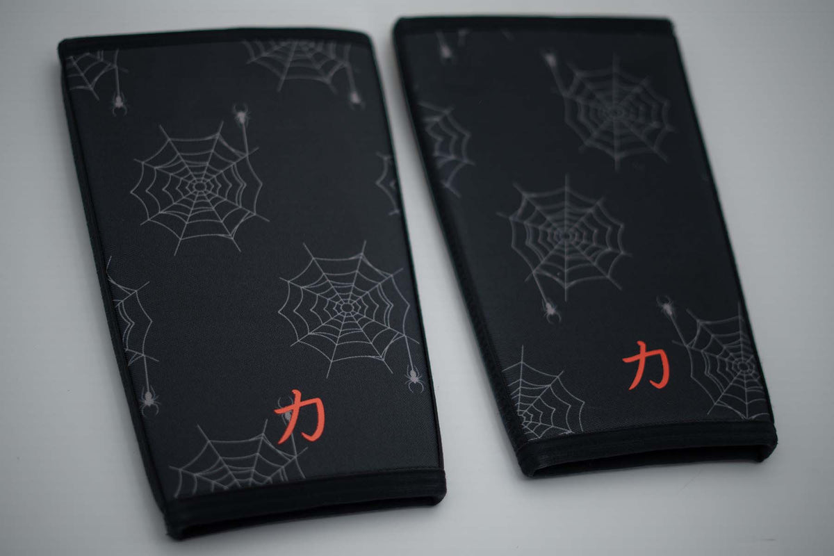 Strength Shop 7mm Inferno Neoprene Knee Sleeves - Spider Pattern - IPF Approved (Pair) - Strength Shop
