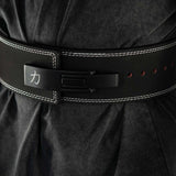 Black Lever Belt, 10mm - IPF Approved - Strength Shop