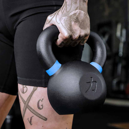 B-WARE Strength Shop Cast Iron Kettlebells - Single Mould, Powder Coated, 4-64KG - Strength Shop
