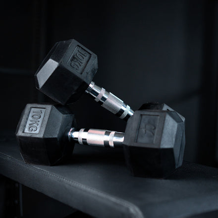 Strength Shop Hex Dumbbells, 1-75kg / 100kg - Strength Shop