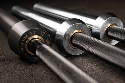 Riot Deadlift Bar, 20 kg - Black Chrome - Strength Shop