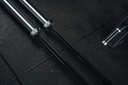Riot Power Bar, 20 kg - Black Chrome - Strength Shop