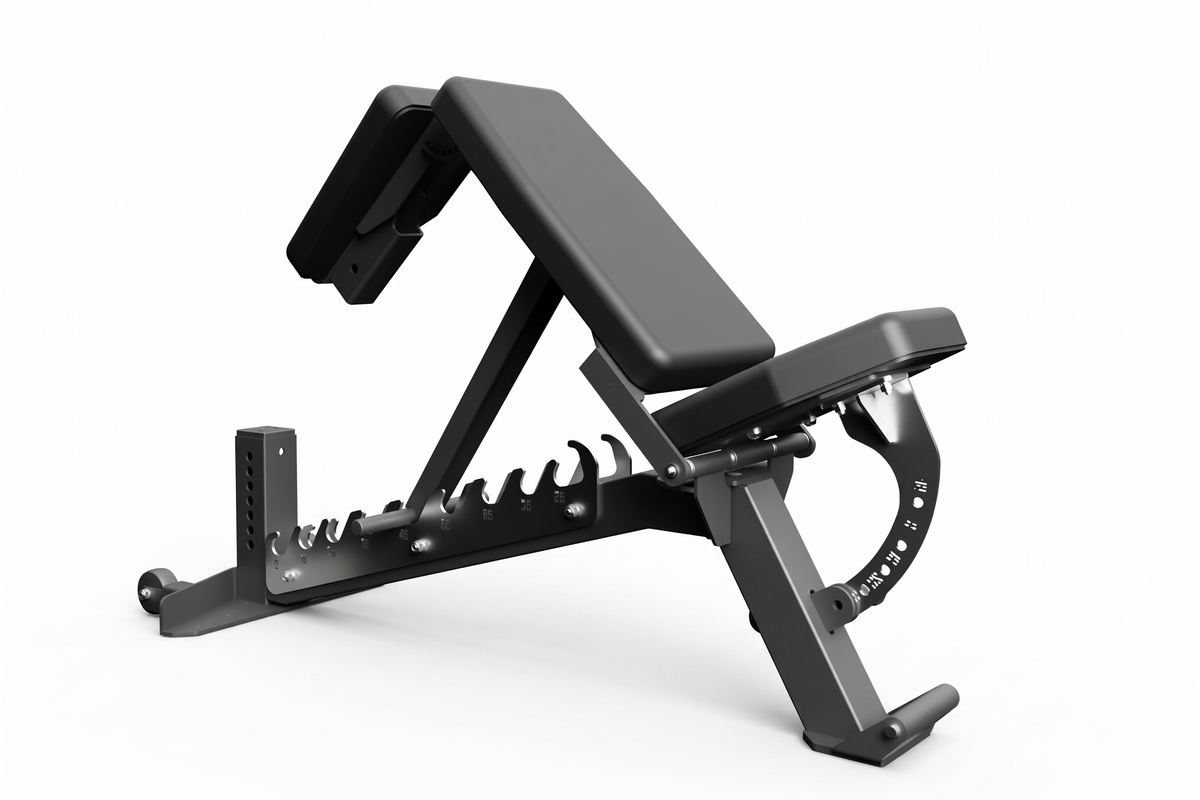 Riot FID Utility Bench 2.0 – Adjustable Flat/Incline/Decline Weight Bench