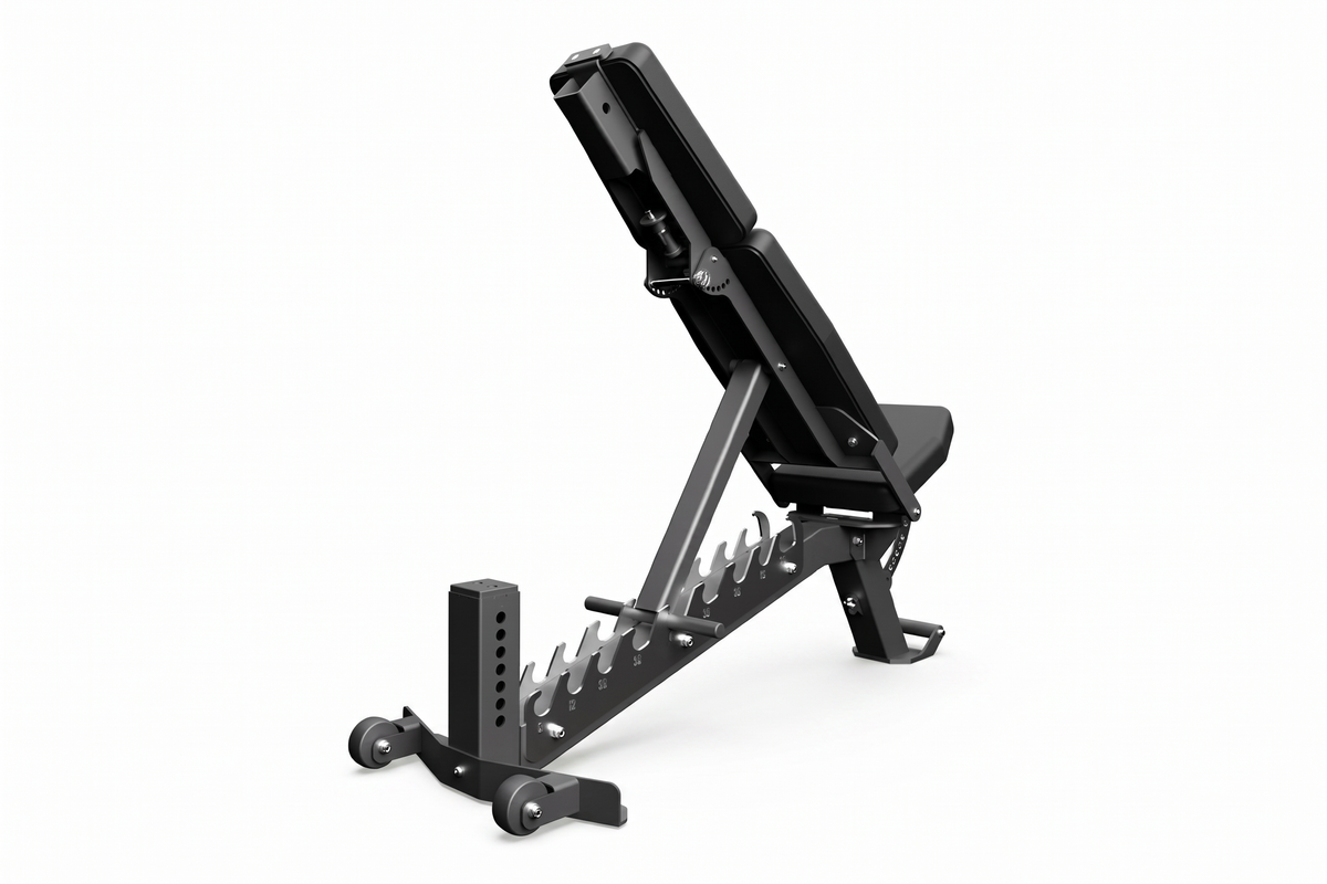 Riot FID Utility Bench 2.0 – Adjustable Flat/Incline/Decline Weight Bench