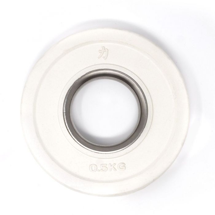 Rubber Coated Fractional Plate Set, Coloured - 15KG - Strength Shop