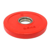 Rubber Coated Fractional Plate Set, Coloured - 15KG - Strength Shop