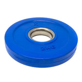 Rubber Coated Fractional Plate Set, Coloured - 15KG - Strength Shop