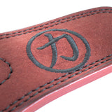 Double Prong Belt, Wine Red Colour, 10MM - IPF Approved - Strength Shop
