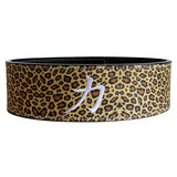 Leopard Print Lever Belt, 10mm - IPF Approved - Strength Shop