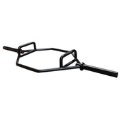 B-WARE Heavy Duty Black Olympic Hex/Trap Bar 1.6M - Strength Shop