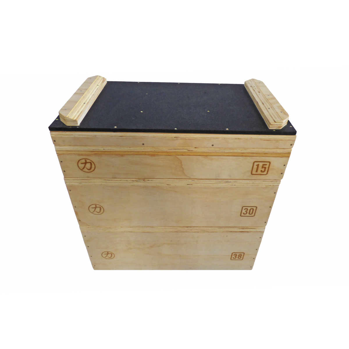 Wooden Jerk Blocks - 2 Blocks - Strength Shop