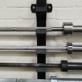 Wall Mountable Horizontal Bar Holder - 6 Bars - Strength Shop