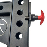 Heavy Duty Safeties, With Front Pin - 1 Pair (60MM) - Strength Shop