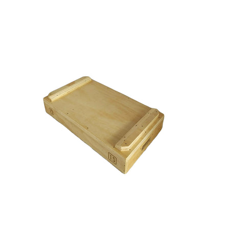 B-WARE Wooden Jerk Block Layer - 150MM/15CM (Pair) - Strength Shop