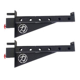 Heavy Duty Safeties, With Front Pin - 1 Pair (60MM) - Strength Shop